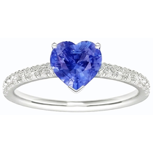 Afbeelding in Gallery-weergave laden, echte round diamant 3karaat ring zijaanzicht
