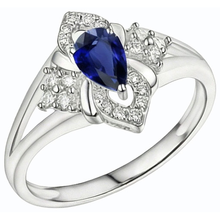 Afbeelding in Gallery-weergave laden, echte round diamant 2.50karaat ring profielweergave
