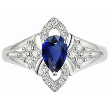 Afbeelding in Gallery-weergave laden, echte round diamant 2.50karaat ring op wit
