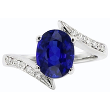 Afbeelding in Gallery-weergave laden, echte round diamant 2.50karaat ring close-up detail

