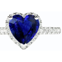 Afbeelding in Gallery-weergave laden, echte round diamant 3.50karaat ring profielweergave
