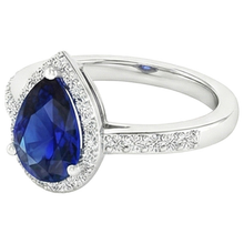 Afbeelding in Gallery-weergave laden, echte round diamant 3.75karaat ring profielweergave
