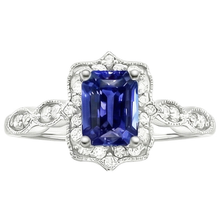 Afbeelding in Gallery-weergave laden, echte round diamant 4karaat ring profielweergave
