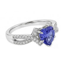 Afbeelding in Gallery-weergave laden, echte round diamant 2.50karaat ring bovenaanzicht
