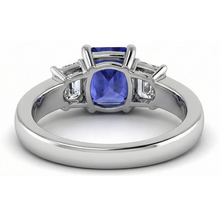 Afbeelding in Gallery-weergave laden, echte diamant 2karaat ring met diamantaccenten
