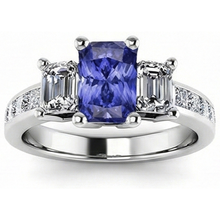 Afbeelding in Gallery-weergave laden, echte diamant 2karaat ring vooraanzicht
