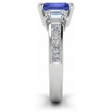 Afbeelding in Gallery-weergave laden, echte diamant 2karaat ring profielweergave
