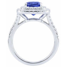 Afbeelding in Gallery-weergave laden, echte round diamant 2karaat ring op wit

