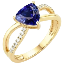 Afbeelding in Gallery-weergave laden, echte round diamant 2.50karaat ring vooraanzicht

