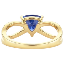 Afbeelding in Gallery-weergave laden, echte round diamant 2.50karaat ring profielweergave
