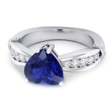 Afbeelding in Gallery-weergave laden, echte round diamant 3.50karaat ring vooraanzicht
