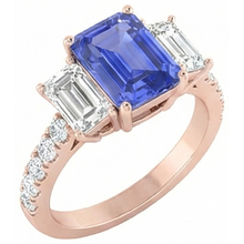 Afbeelding in Gallery-weergave laden, echte round diamant 3.50karaat ring vooraanzicht
