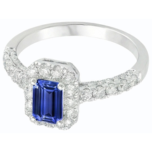 Afbeelding in Gallery-weergave laden, echte round diamant 3karaat ring zijaanzicht
