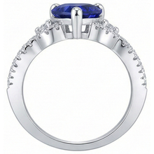 Afbeelding in Gallery-weergave laden, echte round diamant 3.50karaat ring op wit

