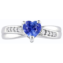 Afbeelding in Gallery-weergave laden, echte round diamant 1.50karaat ring profielweergave

