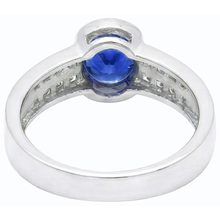 Afbeelding in Gallery-weergave laden, echte round diamant 2.50karaat ring zijaanzicht
