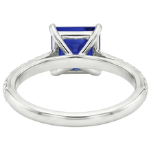 Afbeelding in Gallery-weergave laden, Natuurlijke Saffier Ring 5.25ct - Witgoud 14K
