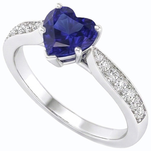 Afbeelding in Gallery-weergave laden, echte round diamant 2.50karaat ring close-up detail
