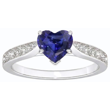 Afbeelding in Gallery-weergave laden, echte round diamant 2.50karaat ring zijaanzicht
