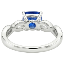 Afbeelding in Gallery-weergave laden, echte round diamant 2.25karaat ring op wit
