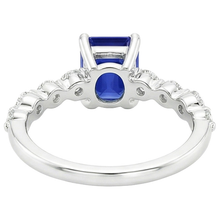 Afbeelding in Gallery-weergave laden, echte round diamant 4.50karaat ring close-up detail
