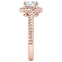 Afbeelding in Gallery-weergave laden, Diamanten solitaire verlovingsring rosé goud 1,75 karaat
