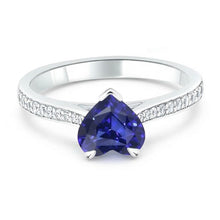 Afbeelding in Gallery-weergave laden, echte round diamant 3karaat ring close-up detail
