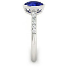 Afbeelding in Gallery-weergave laden, echte round diamant 2.50karaat watch bovenaanzicht
