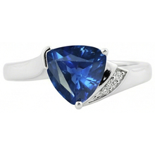 Afbeelding in Gallery-weergave laden, echte round diamant 1.75karaat ring zijaanzicht

