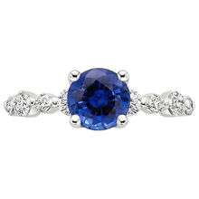 Afbeelding in Gallery-weergave laden, echte round diamant 3karaat ring close-up detail
