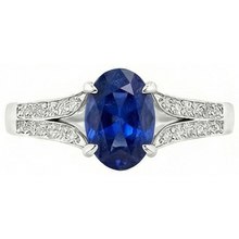 Afbeelding in Gallery-weergave laden, echte round diamant 3.50karaat ring vooraanzicht
