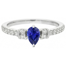 Afbeelding in Gallery-weergave laden, echte round diamant 2.50karaat ring bovenaanzicht
