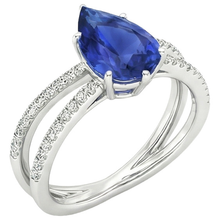Afbeelding in Gallery-weergave laden, echte round diamant 5karaat ring close-up detail
