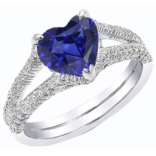 Afbeelding in Gallery-weergave laden, echte round diamant 4karaat ring zijaanzicht
