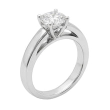 Afbeelding in Gallery-weergave laden, Diamanten vrouwen Solitaire verlovingsring 1,01 Ct. Wit goud
