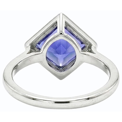 Echte Saffier Ring 2 Karaat