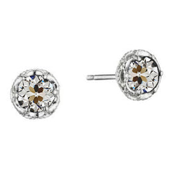 Fijne Diamant Oorhangers – 14 Karaat Witgoud 1 karaat