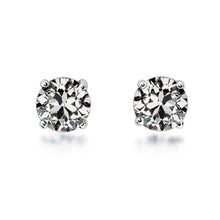 Afbeelding in Gallery-weergave laden, GIA-gecertificeerd 14K Witgoud Antiek Cushion Briljant Oorhangers 2,93 karaat
