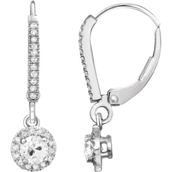 Briljant Oorbellen – 14K Witgoud 4,25 karaat
