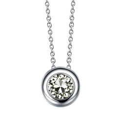 Verblindend Druppel Hanger met Bezel Gezet Briljant – 1,50 karaat