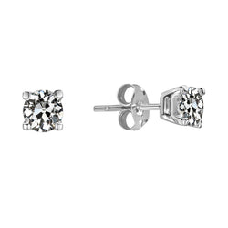 Fijn Diamant Oorhangers 2 karaat – 14K Witgoud | HarryChadEnt