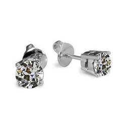 Luxe Fijne Diamant Oorhangers – 3 karaat 14K Witgoud