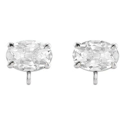 Natuurlijk Antiek Europees Diamant Oorstekers 3,50 karaat