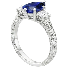 Afbeelding in Gallery-weergave laden, echte round diamant 5karaat ring close-up detail
