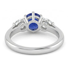 Afbeelding in Gallery-weergave laden, echte round diamant 1.25karaat ring profielweergave
