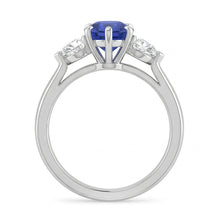 Afbeelding in Gallery-weergave laden, echte round diamant 1.25karaat ring op wit
