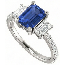 Afbeelding in Gallery-weergave laden, echte round diamant 4.50karaat ring vooraanzicht

