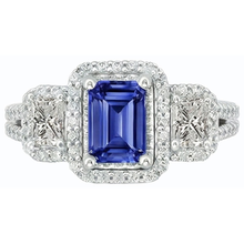 Afbeelding in Gallery-weergave laden, echte round diamant 3.50karaat ring op wit
