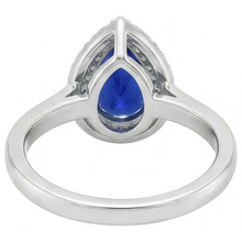 Afbeelding in Gallery-weergave laden, echte round diamant 3.75karaat ring close-up detail
