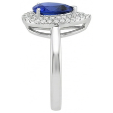 Afbeelding in Gallery-weergave laden, echte round diamant 3.75karaat ring op wit
